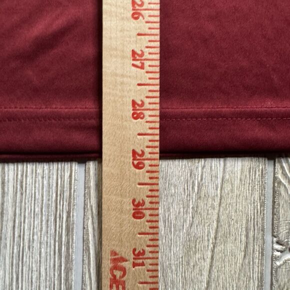 Arizona State Sun Devils Logo Performance Polo Men’s XL Maroon Captivating New - Picture 9 of 9